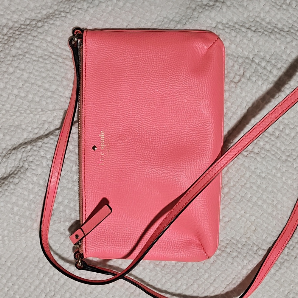 Kate Spade Coral Pink Crossbody Bag